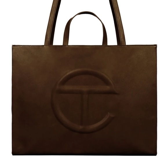 Telfar Handbags - Telfar Large Chocolate Shopping Bag